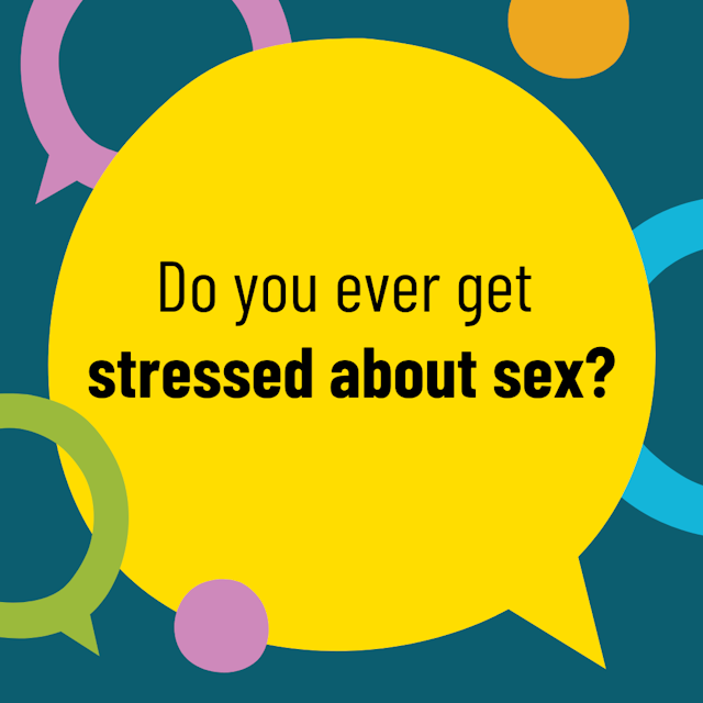 Picture of stressed about sex