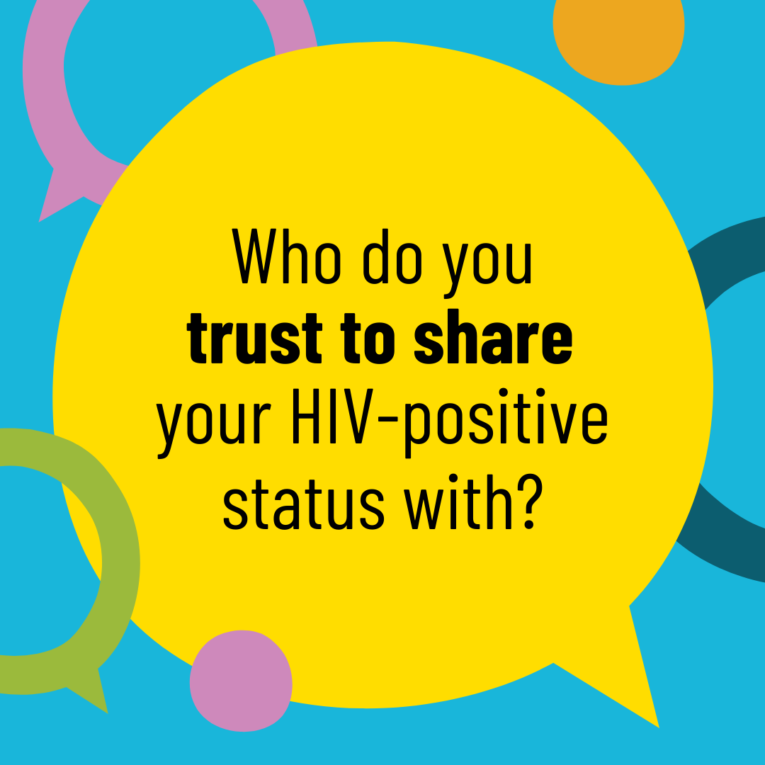 Picture of who do you trust to share your status with